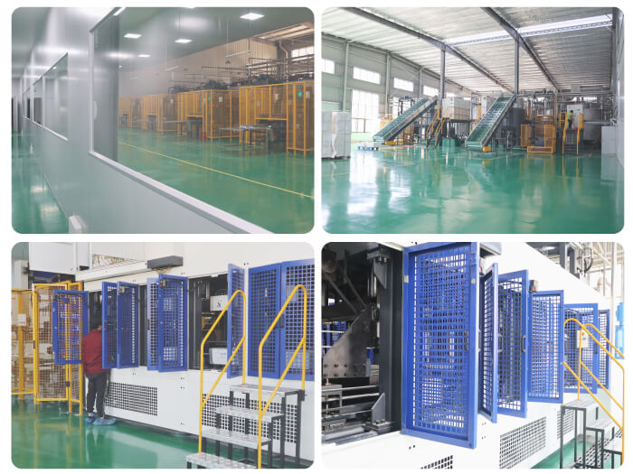 Dust-Free Modern Automated Factory Plant - Green Olive