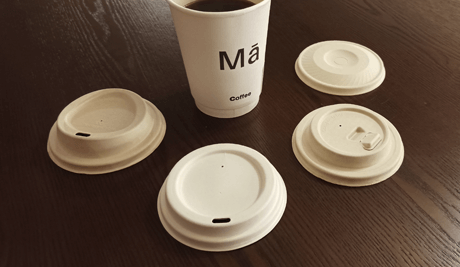 custom compostable lid