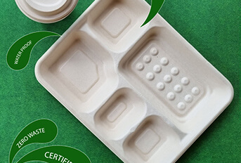 organic disposable plates, say goodbye to disposable plastic plates