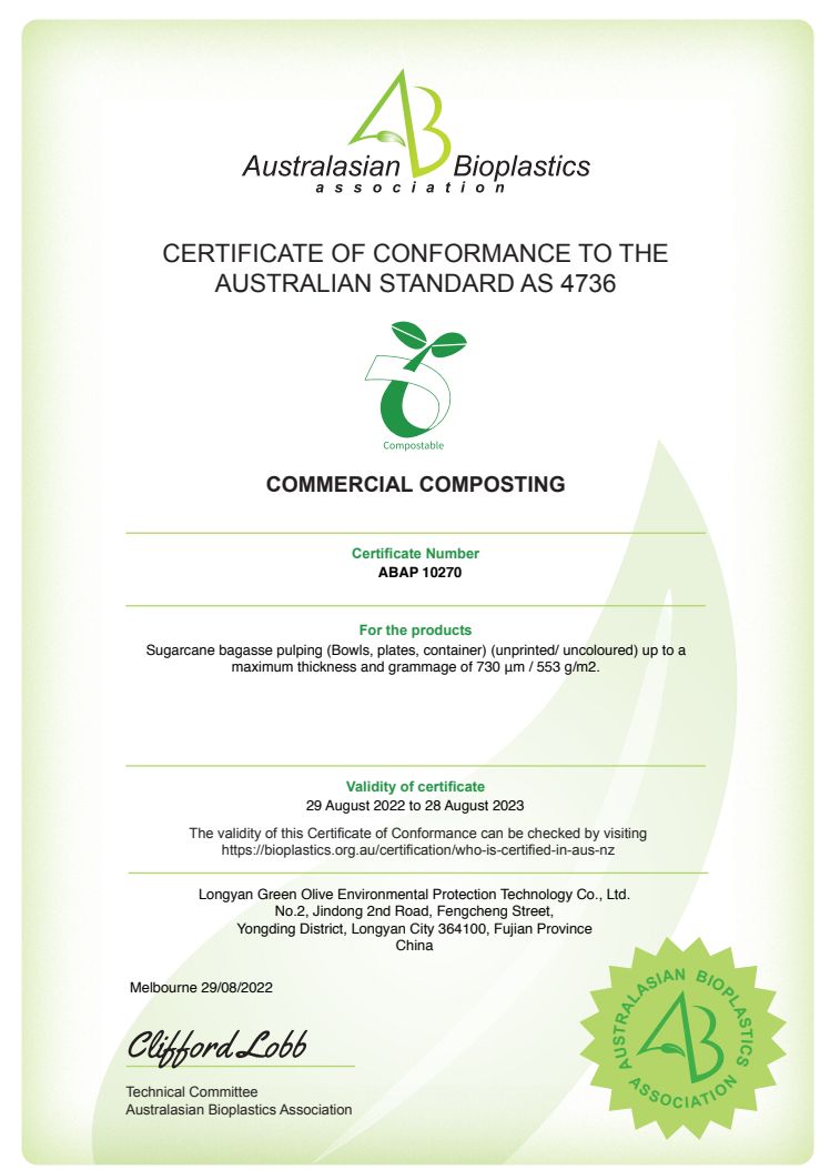 ABA  Commercial Composting Certificate