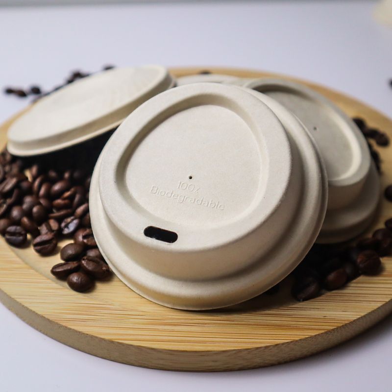Sugarcane Bagasse Cup Lids: Eco-Friendly, Biodegradable Solutions for Sustainable Beverages