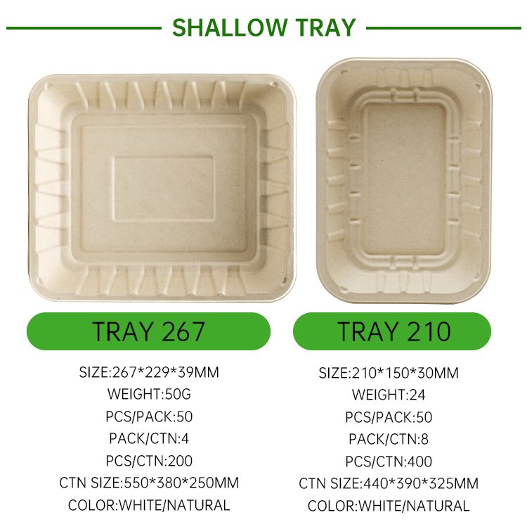 bagasse tray