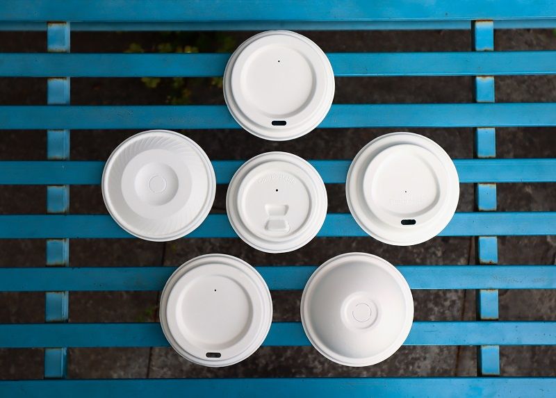 Sugarcane Bagasse Cup Lids for 80mm and 90mm Paper Cups: The Ultimate Plastic-Free Solution